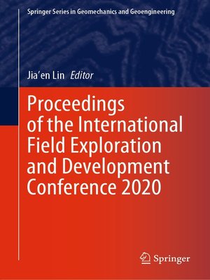 cover image of Proceedings of the International Field Exploration and Development Conference 2020